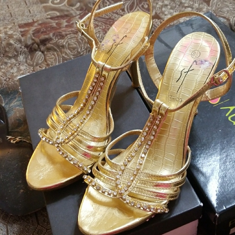 Gold Shoes